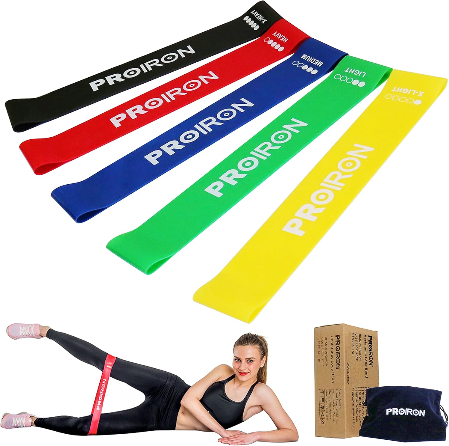 PROIRON Resistance Bands, Resistant Bands, Exercise Bands Resistance