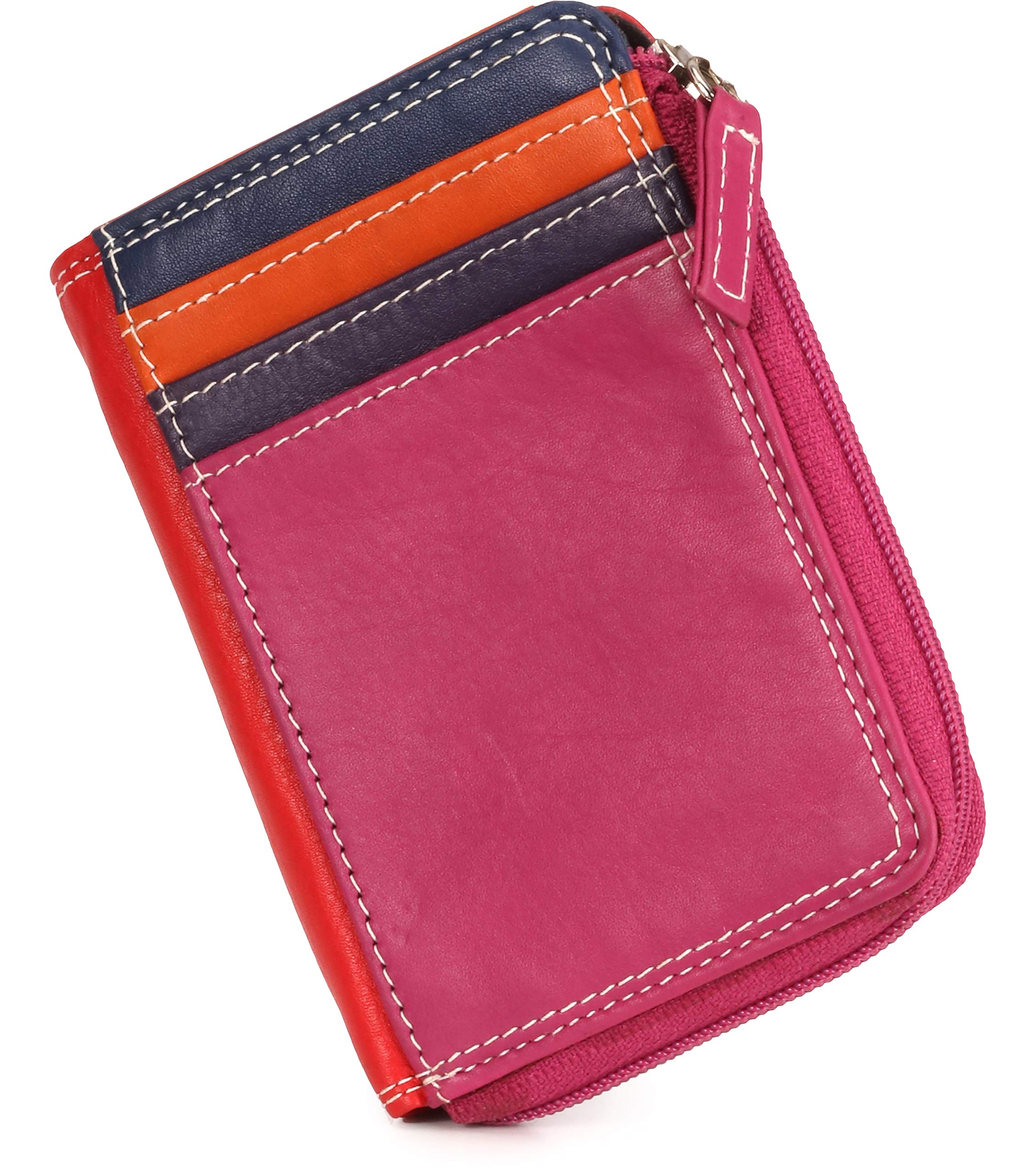 Merry Style Women Genuine Leather Wallet MS10-389 (Pattern-V2, One Size)