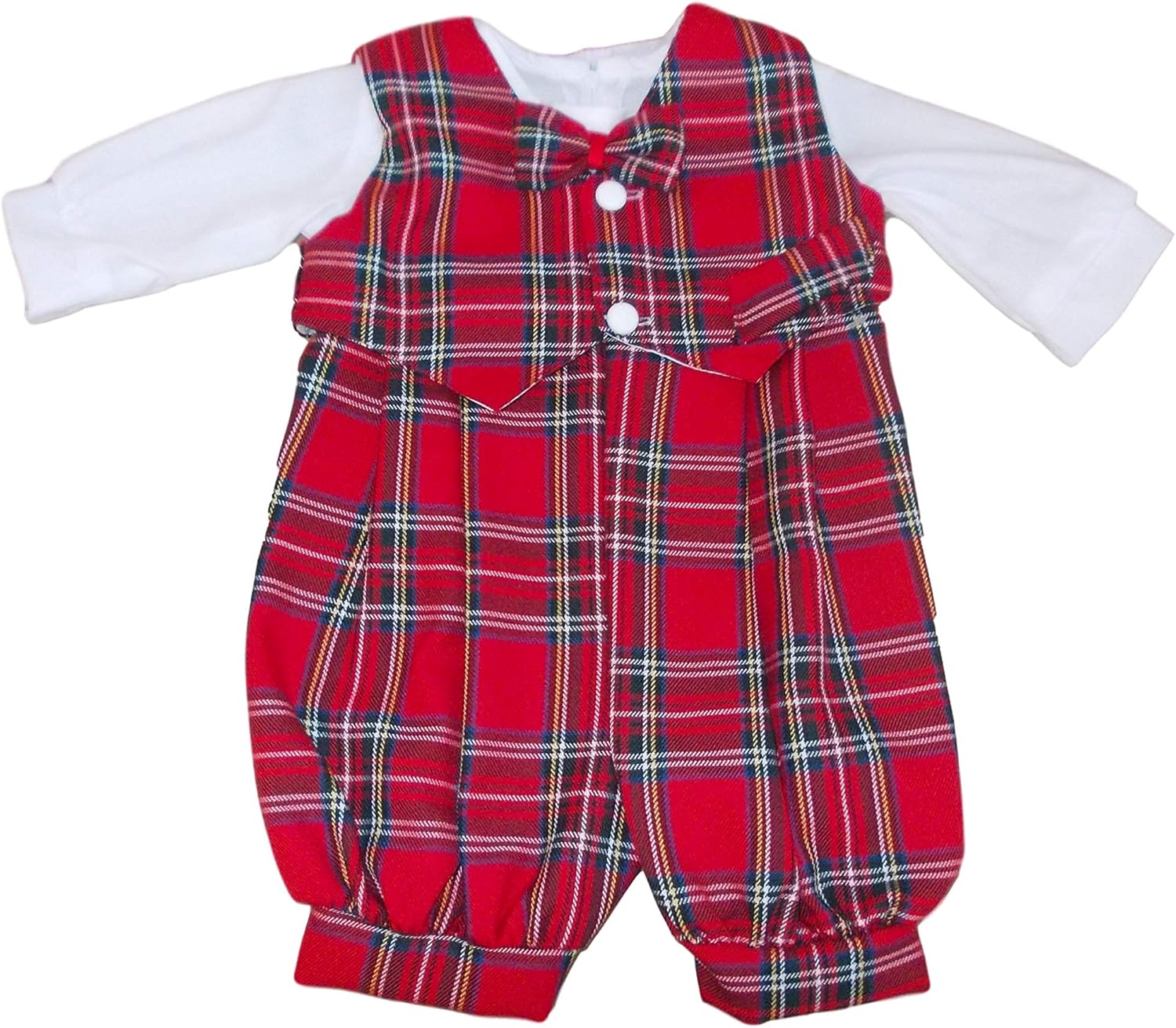tartan sleepsuit