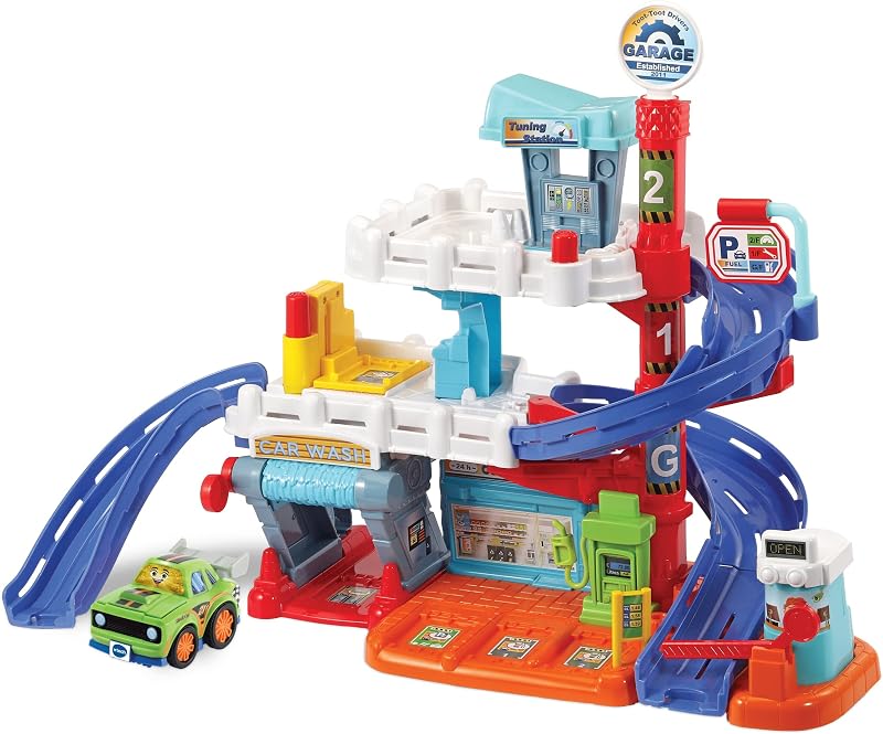 VTech Toot-Toot Drivers Fix and Fuel Garage English