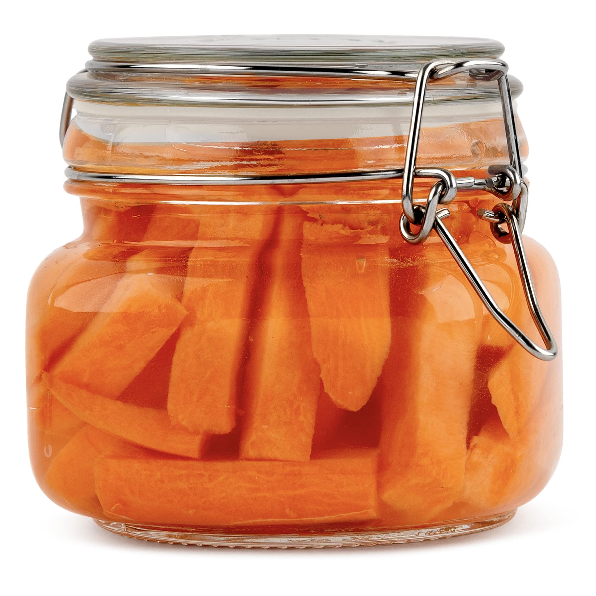 Photo 1 of Galashield Glass Jars with Lids Food Storage Airtight Leak Proof Canisters Kitchen [17 oz] Clear