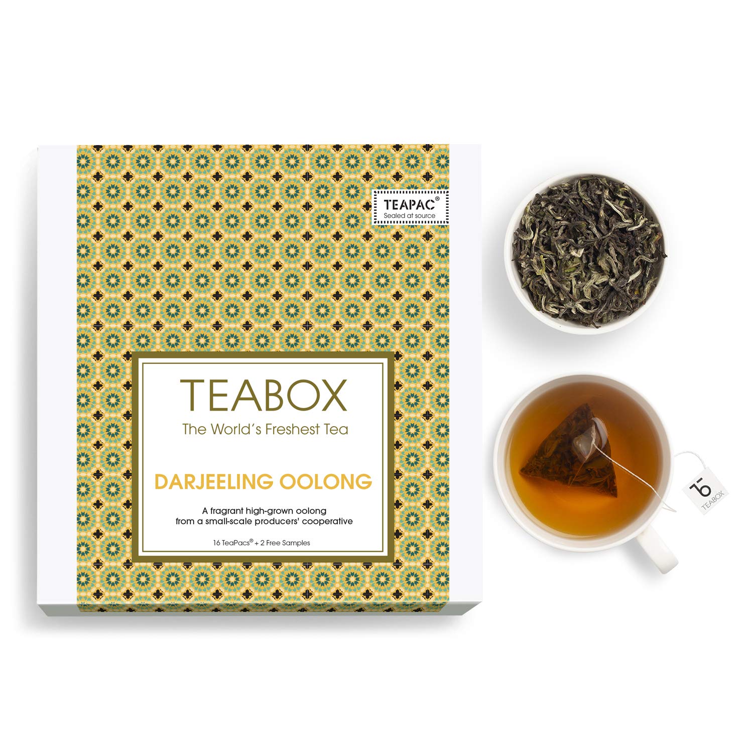 Teabox Darjeeling Oolong Tea 40g(SFHSO_TB) Box of 16 bags Amazon.in