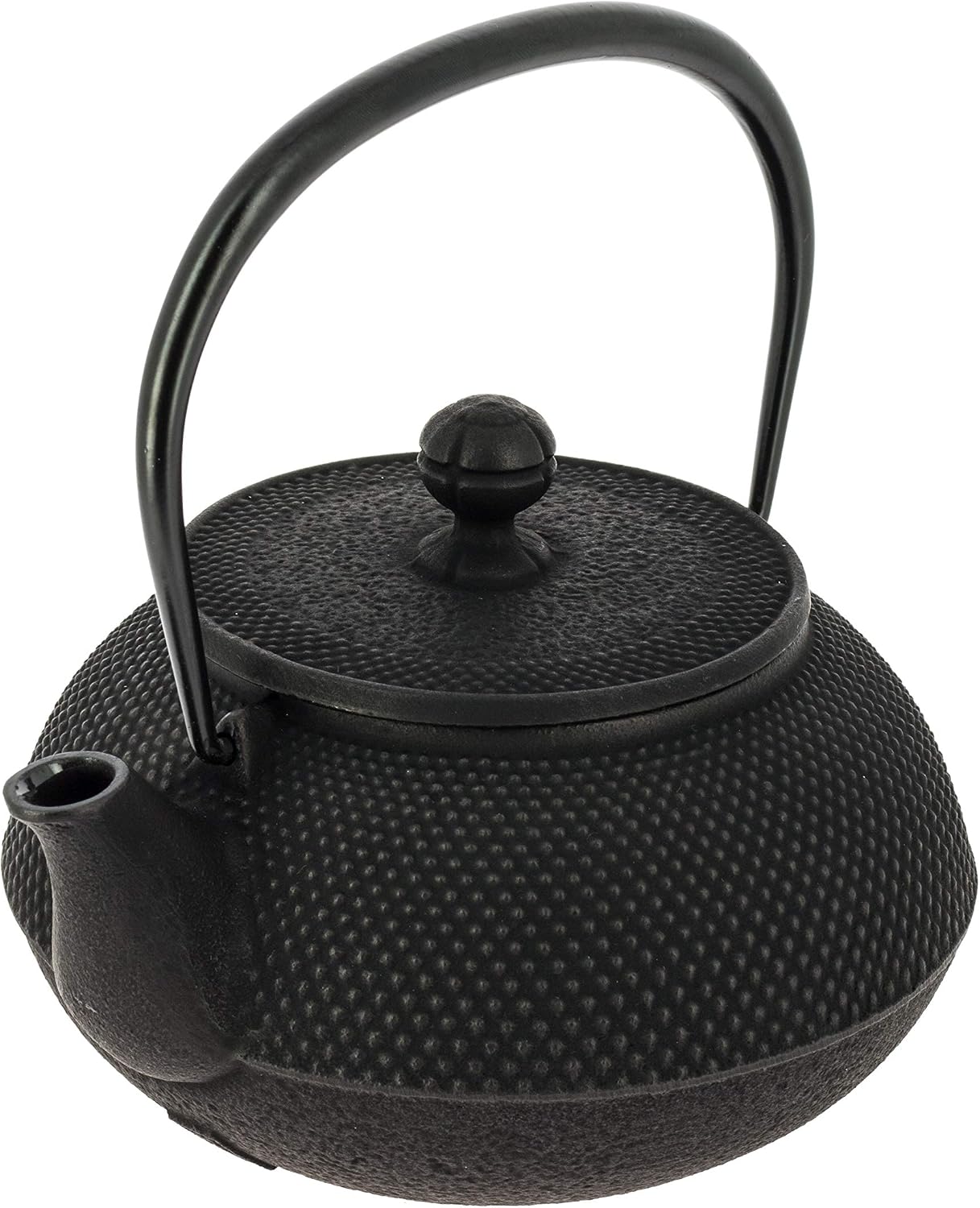 Iwachu Japanese Cast Iron Teapot with Filter and Traditional Design 900 ml Black - Image 3