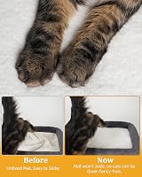 Aechonow Cat Tree Tower Large Cat Perch 50x40cm Sisal Scratching Dark Gray view 3