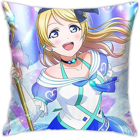 Amazon ラブライブ 絢瀬絵里 抱き枕カバー クッションカバー おしゃれ 両面 少女 可愛 い背当て飾り 綺麗 お宅 萌えグッズ かわいい スギフト り物 45x45cm 枕カバー ピローケース オンライン通販