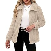 For G and PL Women's Long Sleeve Full Zip Soft Warm Fleece Jacket