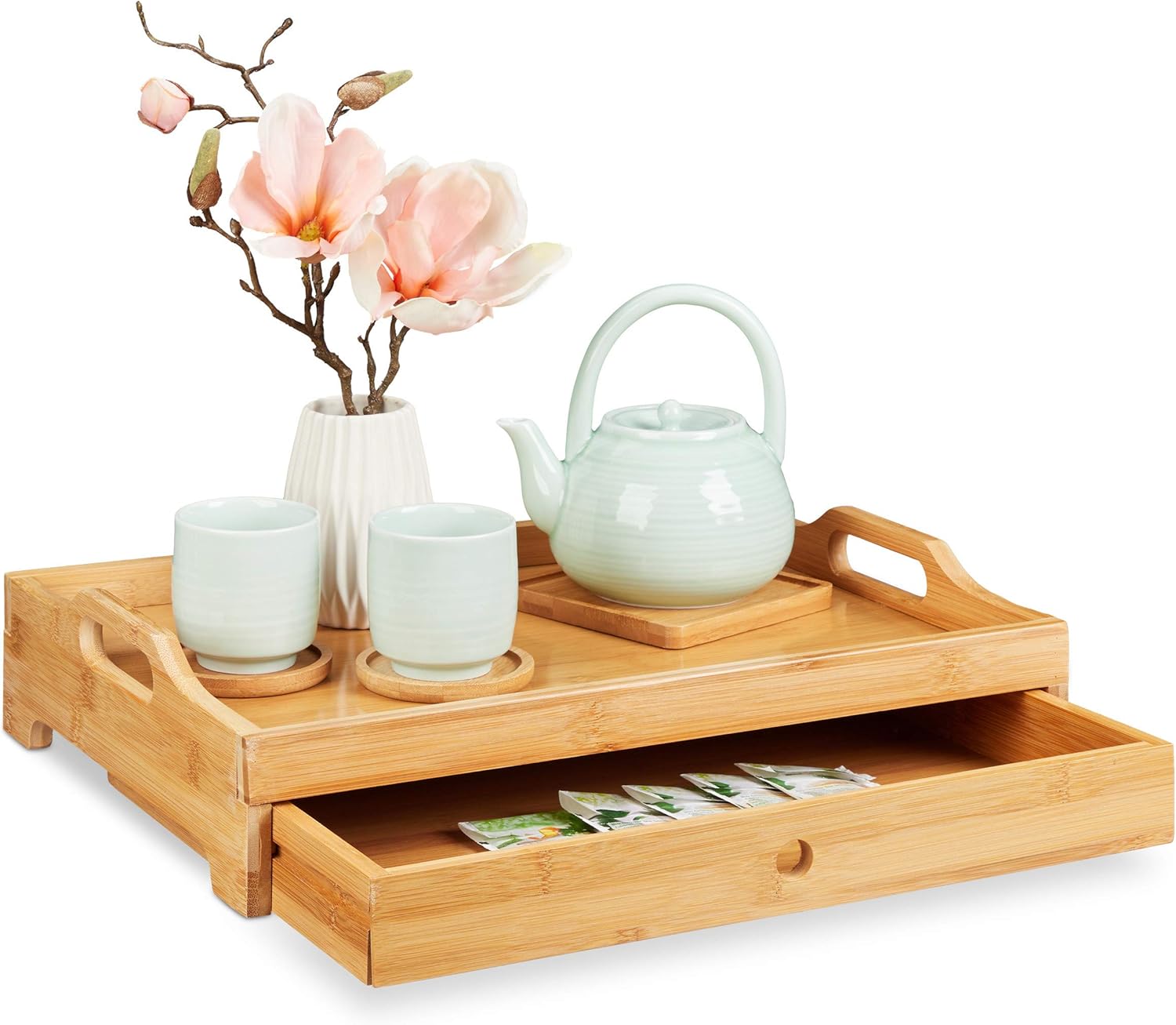 vassoio portavivande da letto per 2