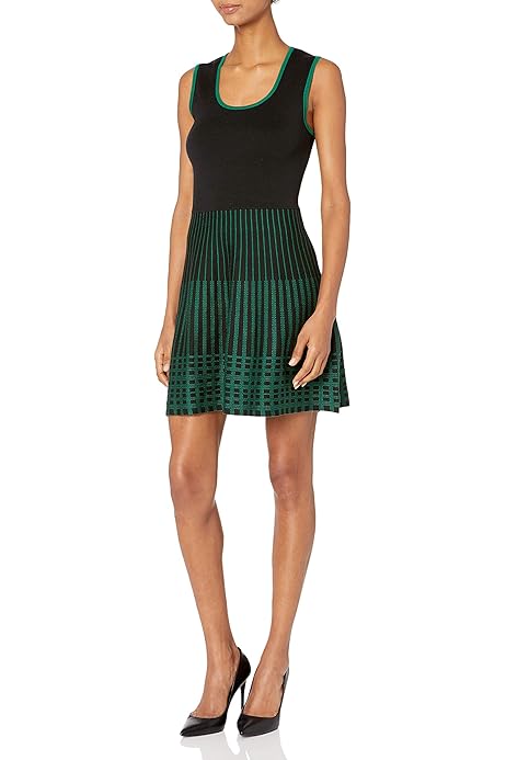 anne klein fit and flare dress