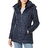Andrew Marc Women's Cypress Quilted Polyfill Puffer Coat