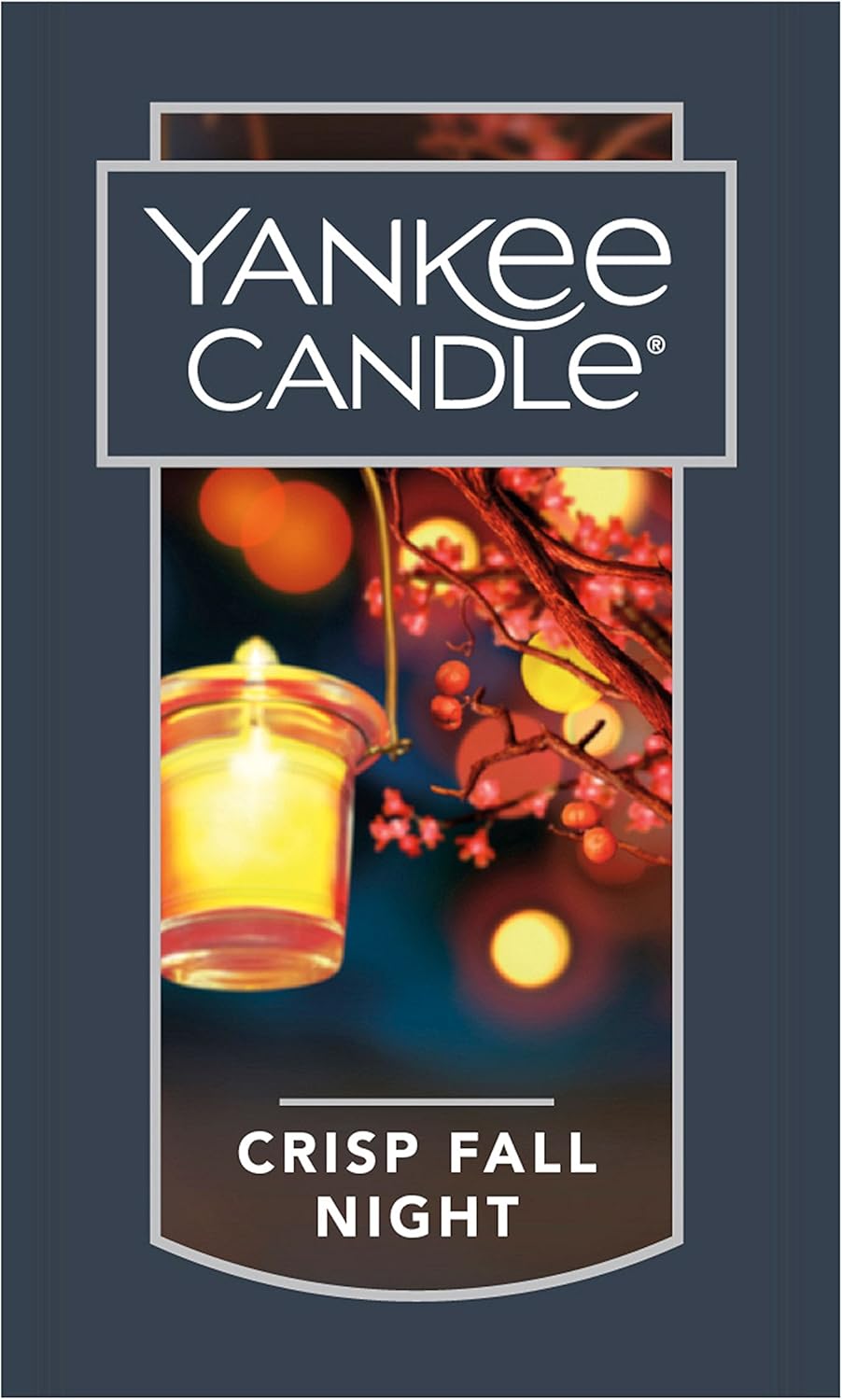 Yankee Candle Large Jar Candle, Crisp Fall Night: Home & Kitchen