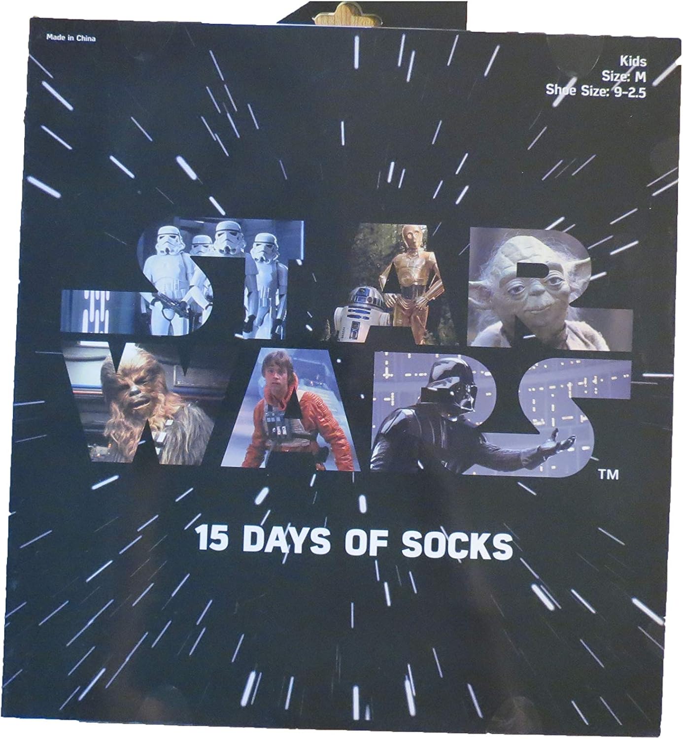 Amazon.com: Star Wars 15 Days of Socks 