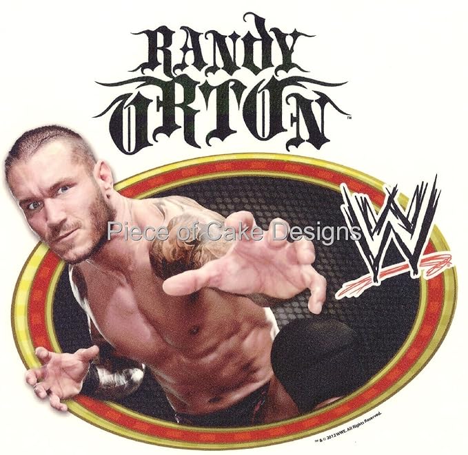 1/4 Sheet Randy Orton WWE Background Birthday Edible 1/4 Sheet Randy Orton WWE Background Birthday Edible