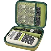 Case Compatible with Brother for P-Touch PTH110/ PRTH110/ Pro PT-H111/ PTE110 Portable Label Maker, Labeler Printer Storage Holder for Label Tapes, AC Adapter, Charging Cables (Box Only) (Green)