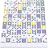 Engelhart Mexican Train Dominoes Set D9 55 Dominoes 2-4 Players Trains view 5