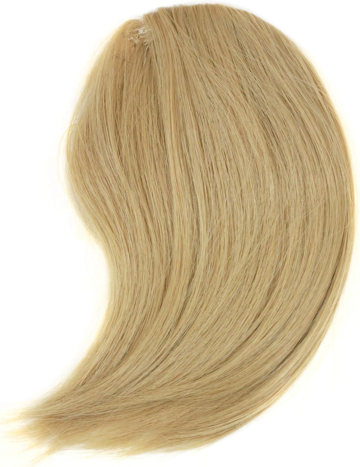 Hair Piece Clip in Bangs Fringe synthetic fiber blond golden goldblond YZF-1088HT-86, Blond (86), 17 cm