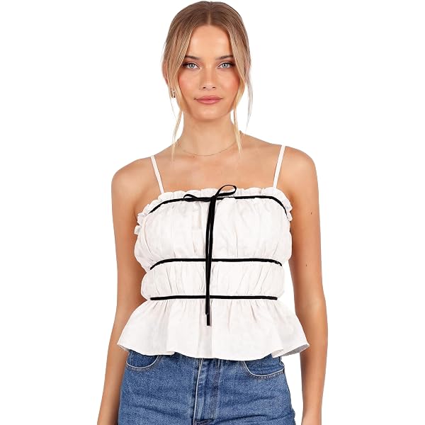 Haut Peplum En Coton à Carreaux Maison Jules Taille M – Neuf Avec étiquettes, Coupe Régulière