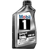 Mobil 1 98JA11 10W-40 Racing 4T Motorcycle Oil for Sport Bikes - 1 Quart (Pack of 6)