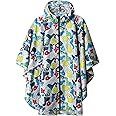 Rain Poncho Jacket Coat Hooded for Adults with Pockets