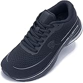 HuJAT Women's Wide Toe Box Running Shoes, Arch Support Zero Drop Sneakers, Orthotic Shoes for Plantar Fasciitis & Foot Heel Pain Relief US Size 6-11