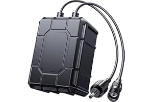 POPOSOAP Solar Fountain Pump Battery Backup, 5200mAh Battery Backup Only for 55W/75W 14.8V-16.8V Solar Water Fountain Pump Battery Backup(Not Included Solar Fountain)