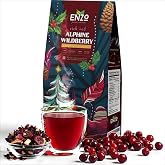 ENZO Tea Master Reserve - Alpine Wildberry (4oz) a Cherry Cranberry Secret Recipe | Mountain-Foraged Wild Berry Hibiscus | Loose Leaf Caffeine Free 37 Servings