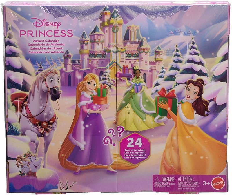 Disney Princess Calendario dell'Avvento con Rapunzel, Tiana, Belle — foto 6 di 6