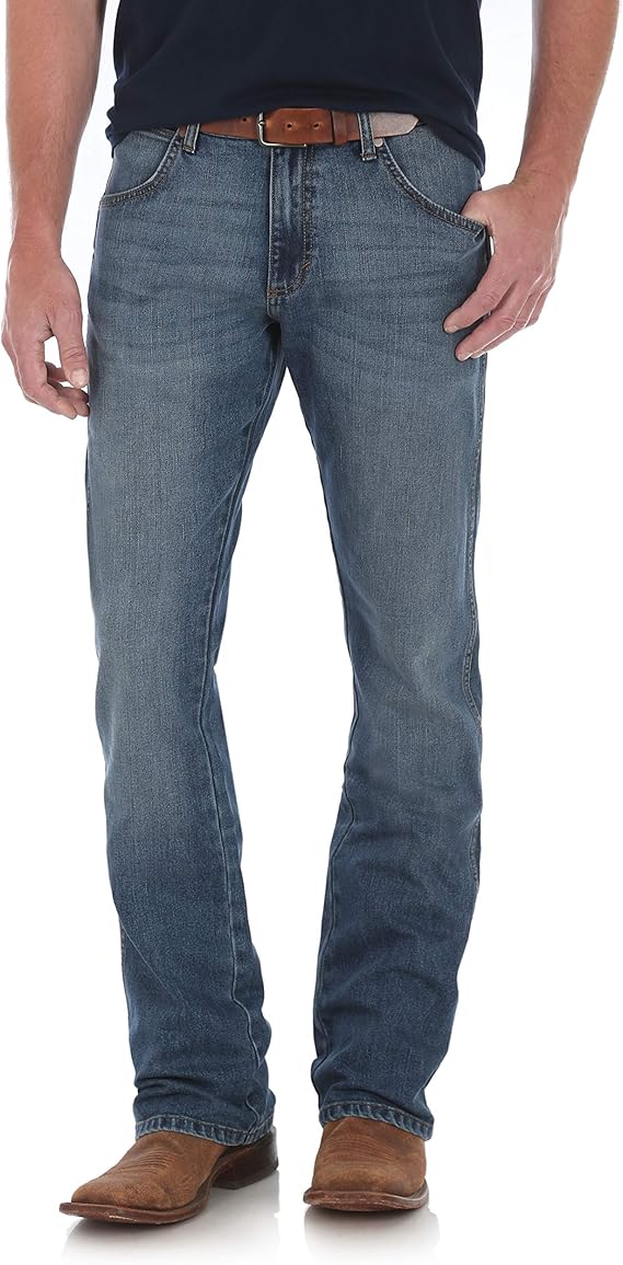 Amazon Wrangler ラングラー レトロスリムフィット ブーツカットジーンズ メンズ ジーンズ 通販