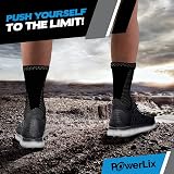 POWERLIX Ankle Support Brace 2 Pack Open Toe Black S view 2