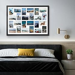 DUENPY 22x32 Collage Picture Frame 4x6 Picture