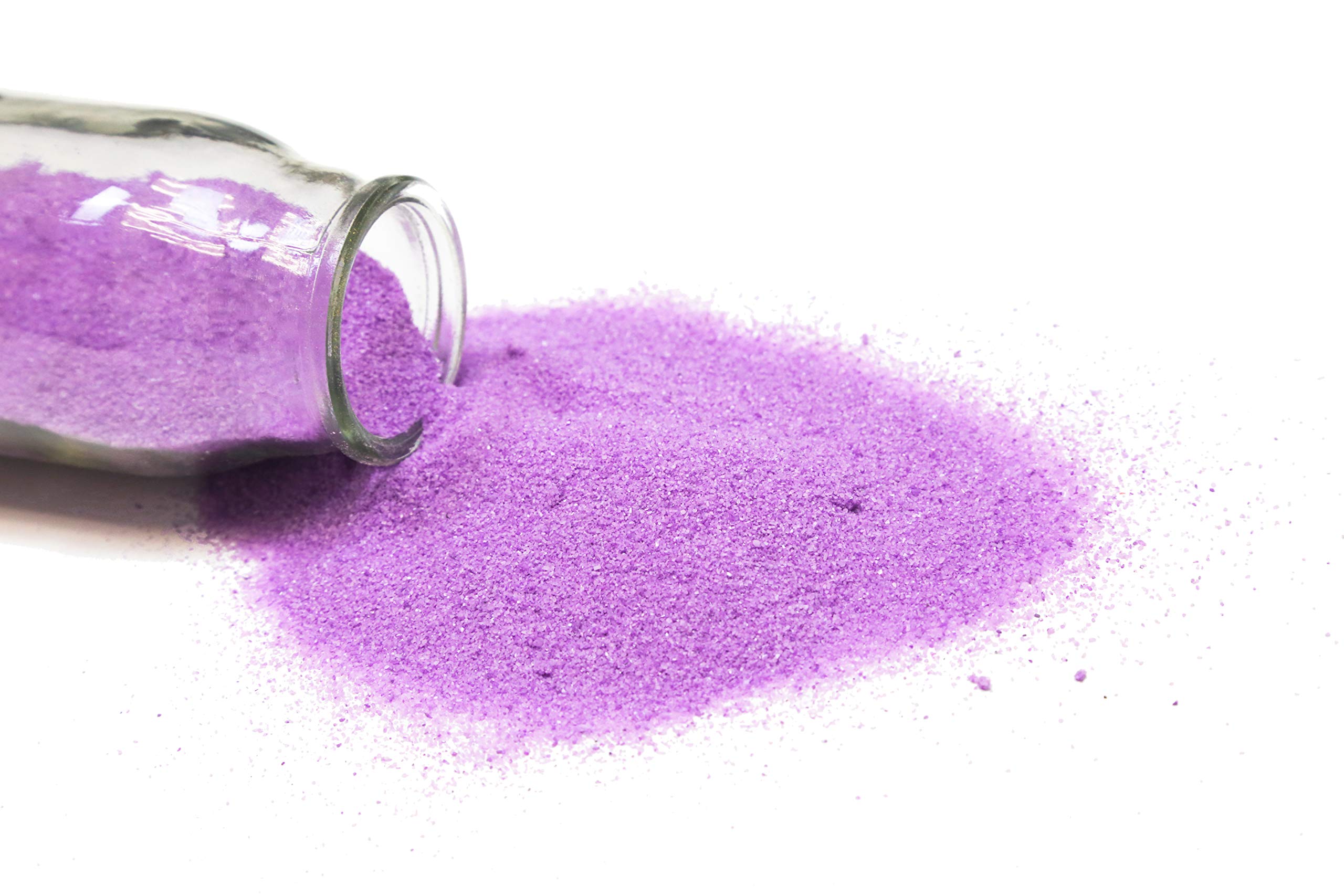 (Purple) - 0.5kg Purple Colour Sand for Unity, Craft or Vase Filler by WGV