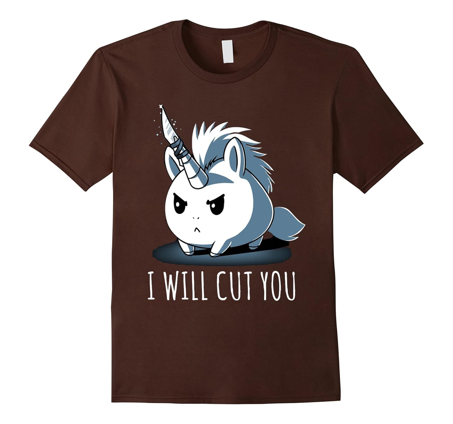 MINI STABBY THE UNICORN – Funny T-shirt-CL – Colamaga, image size:1500x1403