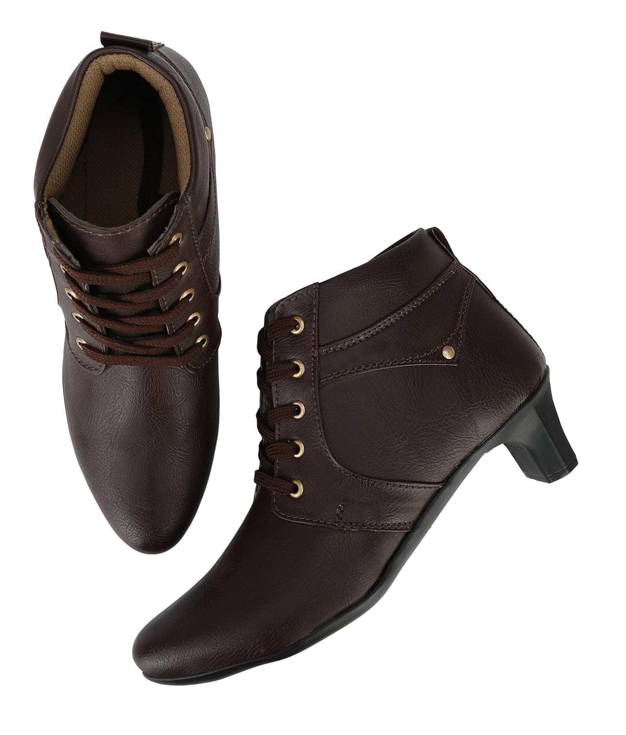 neso elegant point fashion coffee casual shoes