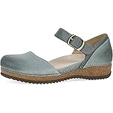 Dansko Mae Mary Jane for Women - Dual-Density Cork/EVA Midsole and Lightweight Rubber Outsole Provide Durable and Comfortable Ride on Patented Stapled Construction