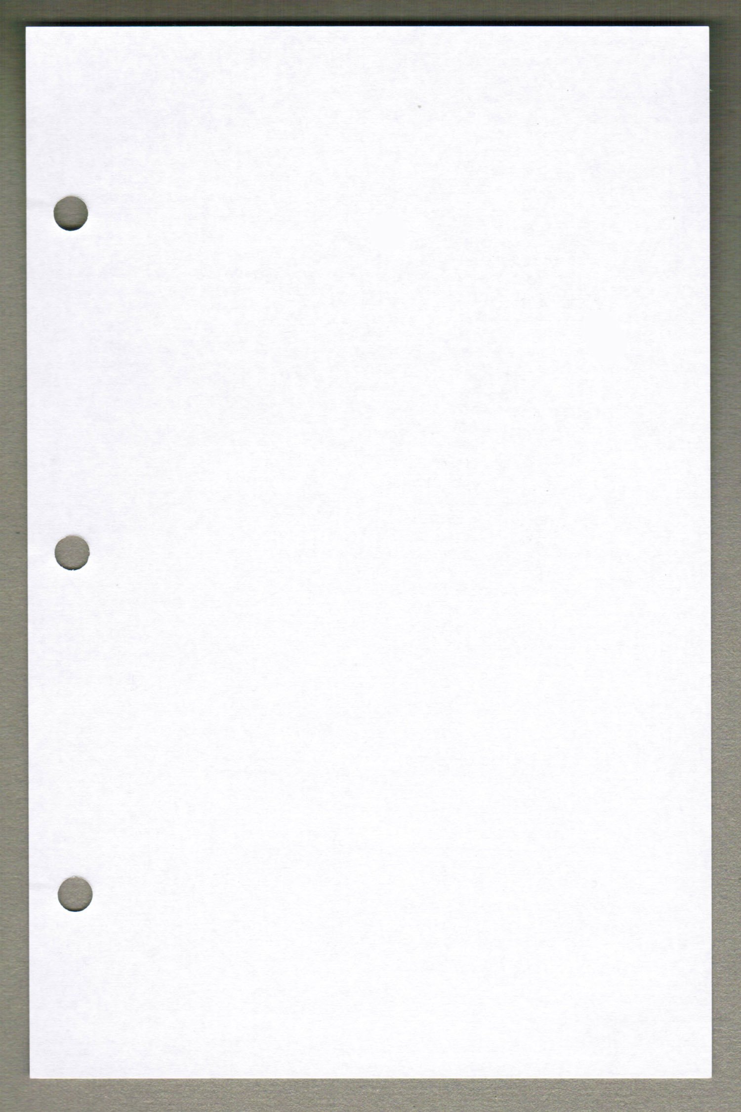 Buy Linco Unruled Filler Paper, 5.5" x 8.5", White, Reinforced, 3Holes