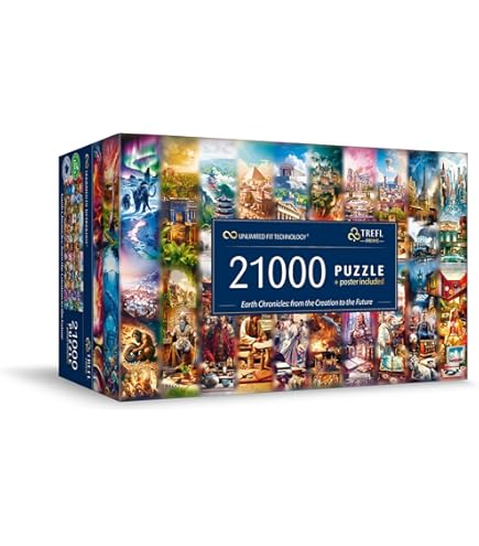 Educa - Cidade dos sonhos | Puzzle de 8000 peças. Medida