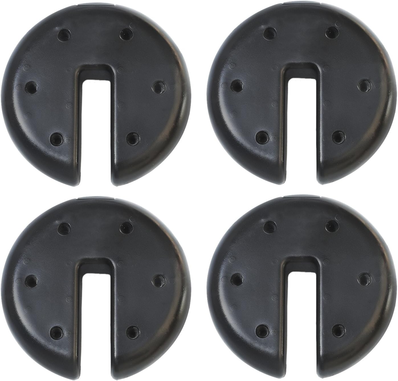 Canopy Weight Plates 2.45x4 (9.9Kg / 22 Lbs) Fits Pop up Gazebo Pole