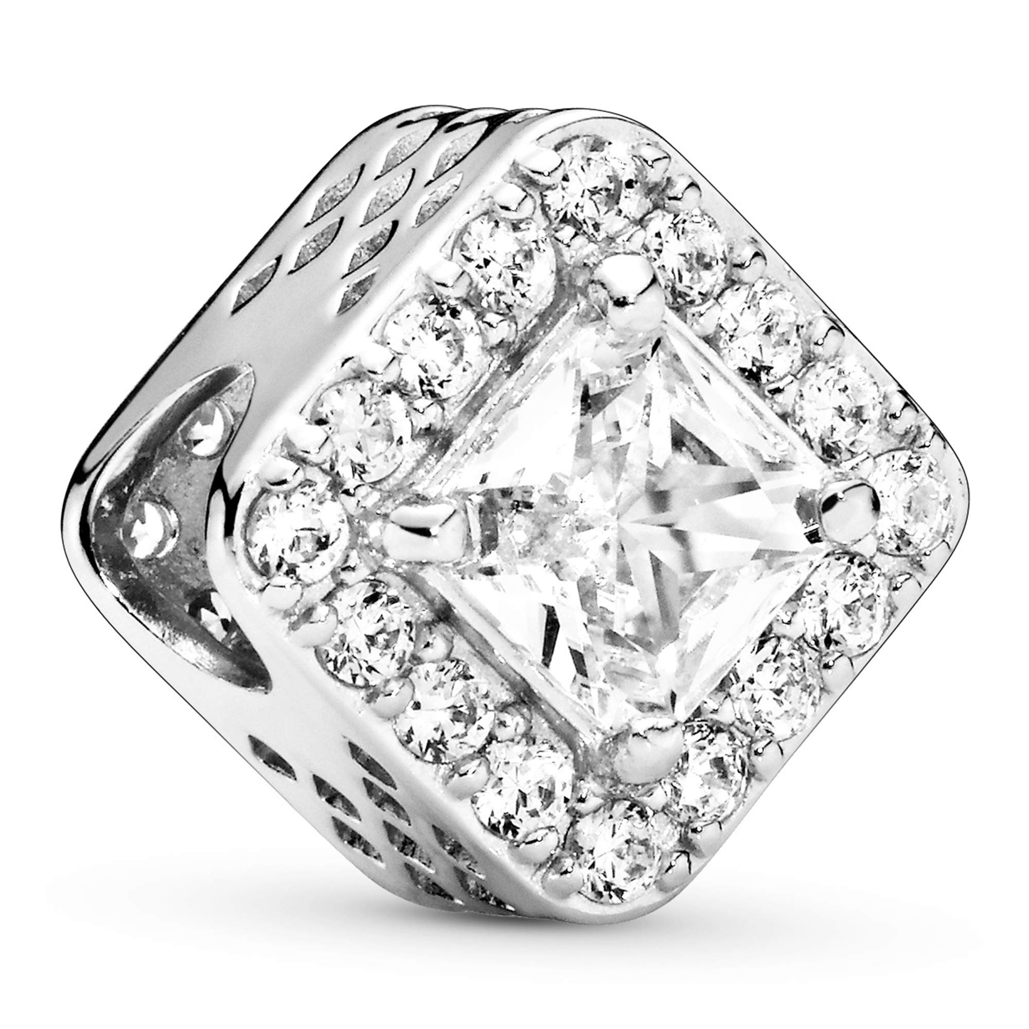 Pandora Square Sparkle Halo Charm 796206CZ