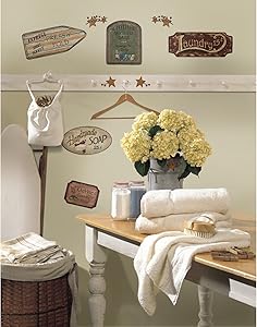 RoomMates Country Signs Peel and Stick Wall Decals