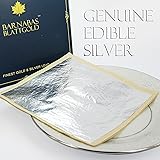 Barnabas Blattgold: Edible Silver Leaf Loose sheets