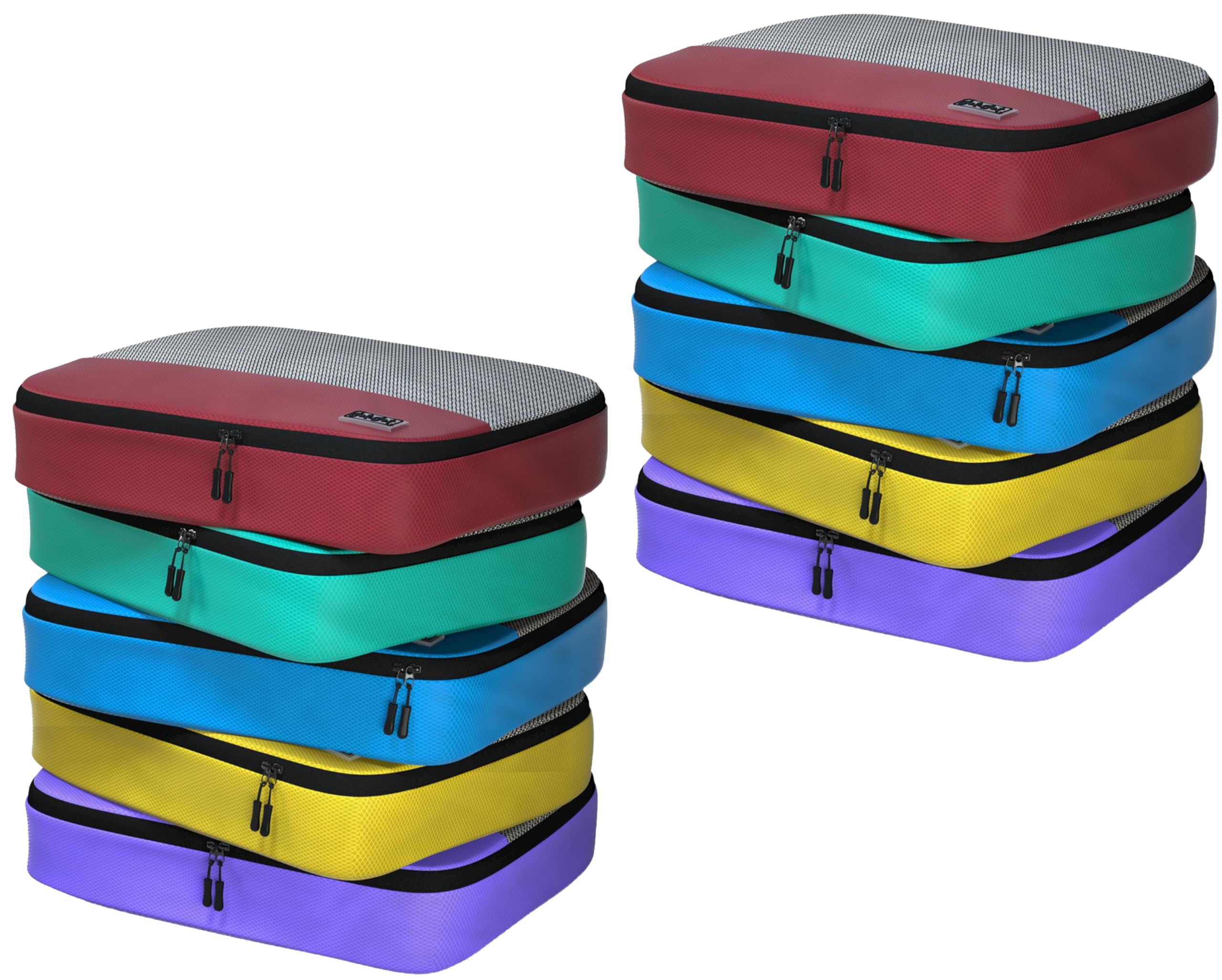 Photo 1 of Large Packing Cubes for Travel - 10pc Packing Cubes for Suitcases - Lightweight Luggage Organizer Bags