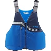 NRS Vista PFD Life Jacket &ndash; USCG Type III Certified Adult Unisex Life Vest, Durable Nylon Construction, Adjustable Fit, Reflective Accents for Boating, Kayaking &amp; Paddle Sports