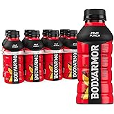 BODYARMOR Sports Drink, Fruit Punch, Electrolyte Drink Hydration, 12 Fl Oz Bottles (8 Pack), Flavored Coconut Water with B Vitamins &amp; Antioxidants