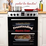 Russell Hobbs 3 in 1 Electric Cooker 68L/37L Dual Oven 4 Zone Ceramic Hob view 3
