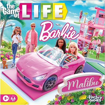 Hasbro The Game of Life Barbie Edition Board Game English Version