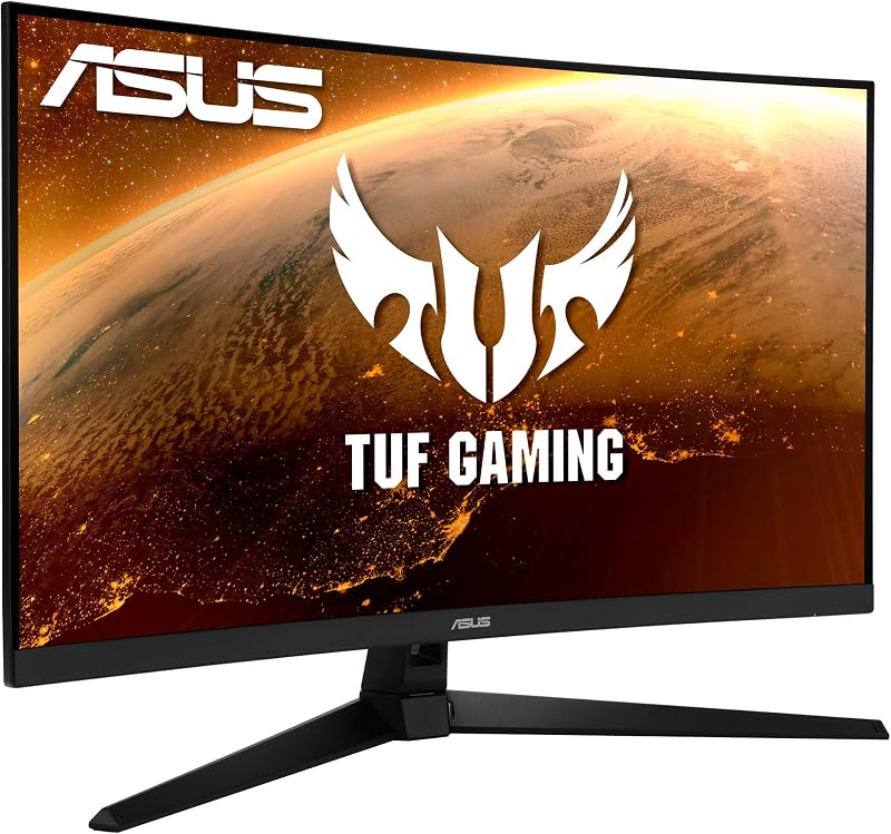 TUF VG328H1B - Monitor curvo gaming de 32'' FullHD (1920x1080, 165 Hz, 1 ms, 16:9, 1500R, ELMB, FreeSync Premium, HDMI) Negro