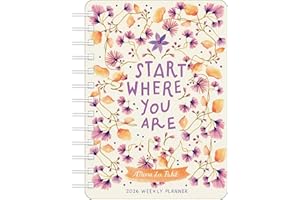 Meera Lee Patel 2026 Weekly Planner Calendar: Start Where You Are
