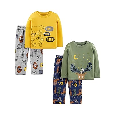 Simple Joys Toddler Boys 4-Piece Loose Fit Pajama Kenya Ubuy