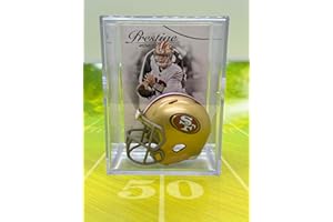 RIDDELL San Francisco 49ers NFL Helmet Shadowbox w/Brock Purdy card