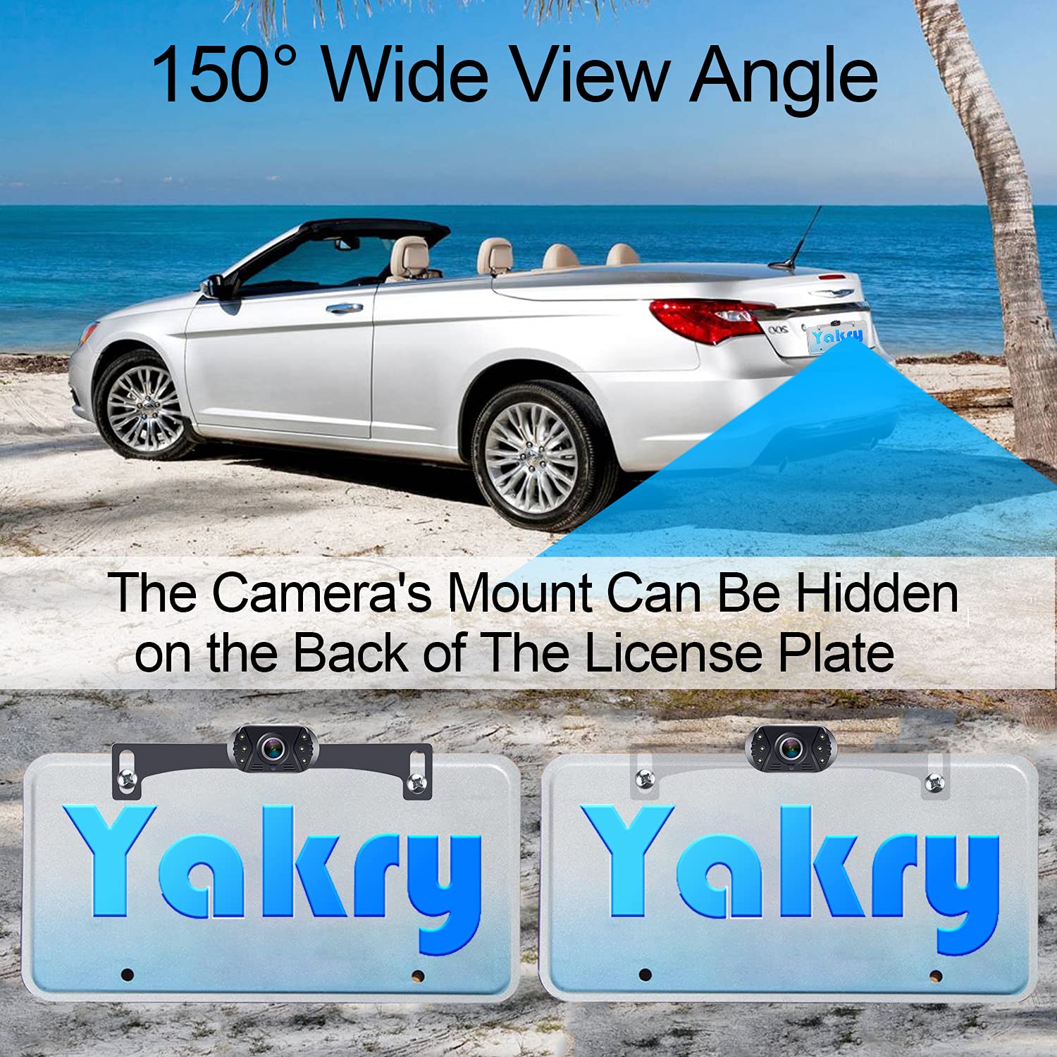Mua Yakry Backup Camera Plug and Play Color Image Clear Night Vision