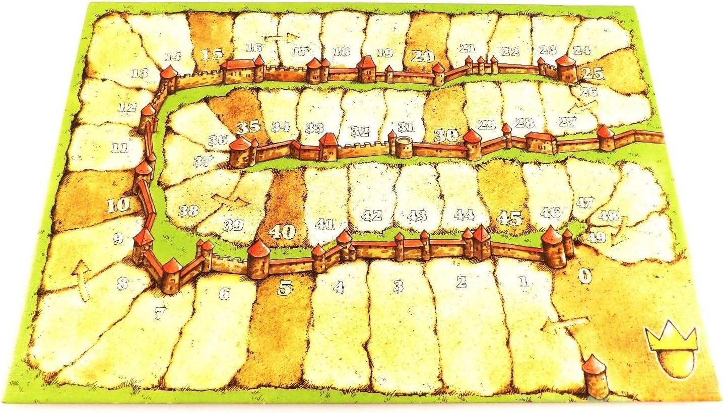Carcassonne Big Box 5 Replacement / Expansion Game Parts Score Board#by:gameshelf